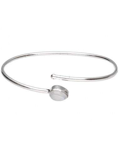 Bracciale placcato in argento con...