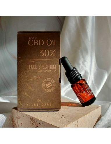 Huile de CBD 30 % à spectre complet