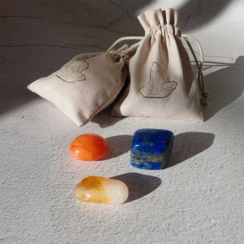 Kit di 3 Minerali per la Creatività