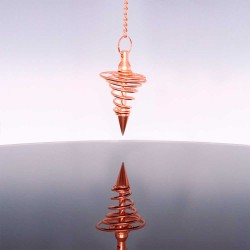 Péndulo Espiral Grande de Cobre (COB20)