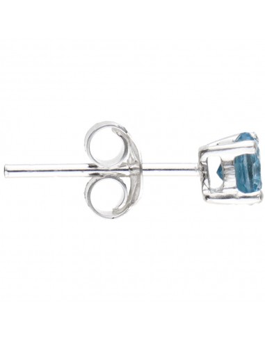 Boucles d'oreilles boutons en argent...