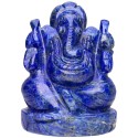 Ganesha de lápis-lazúli grande