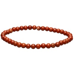 Bracciale in Giada Rossa 4mm