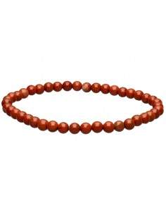 Pulsera di Jaspe Rosso 4mm