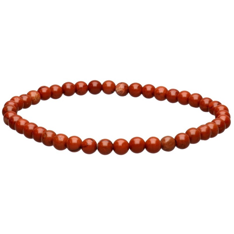 Bracciale in Giada Rossa 4mm