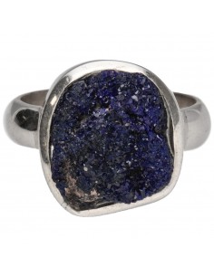 Azurite Ring in 925...