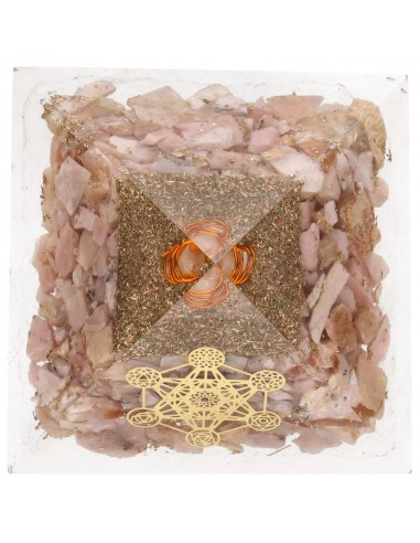 Pyramide en résine de rhodochrosite...