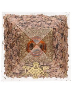 Rhodonite Resin Pyramid... 2