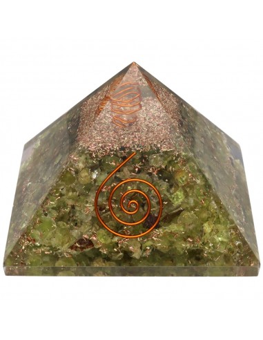 Piramide di Peridoto in Resina con...