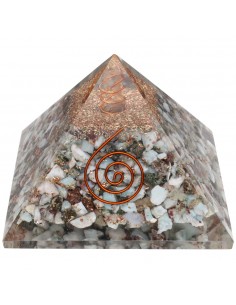 Piramide in orgonite di...