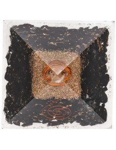 Resin Shungite Pyramid with... 2