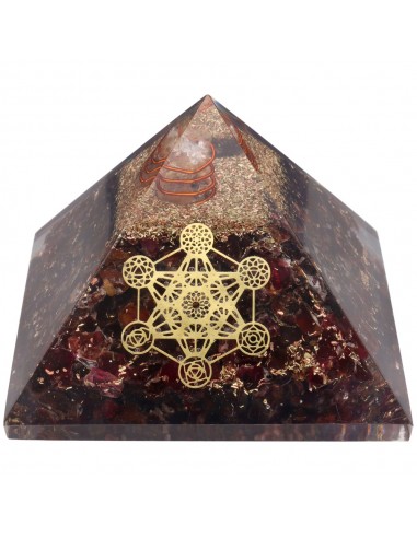 Piramide di granato orgonite in...