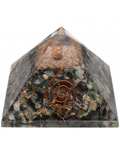 Resin Emerald Pyramid with...