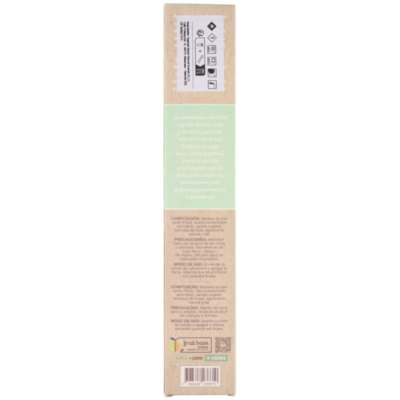 Incenso di Palo Santo con Patchouli - Sagrada Madre