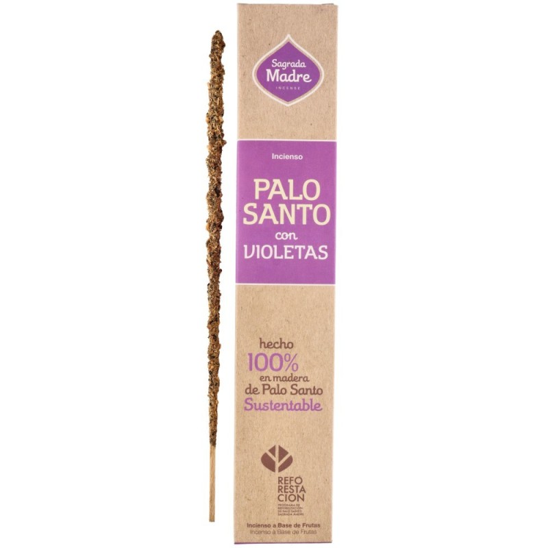 Incienso di Palo Santo con Viole - Sacra Madre