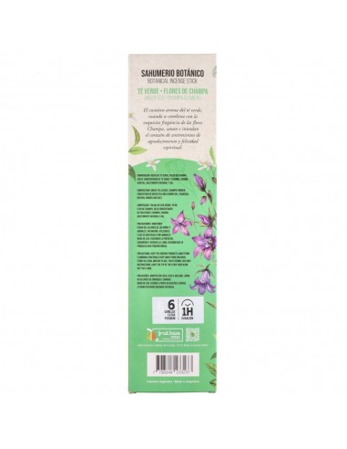 Sahumerio Botanico Tè Verde Flor de...