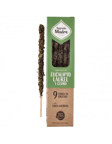 Sahumerio Eucalipto, Alloro e Cedro -...