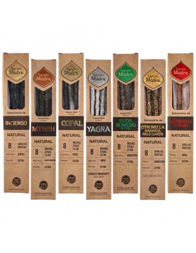 Incienso de Ruda, Romero Natural -...