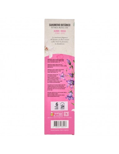 Sahumerio Botanico Gelsomino e Rose -...