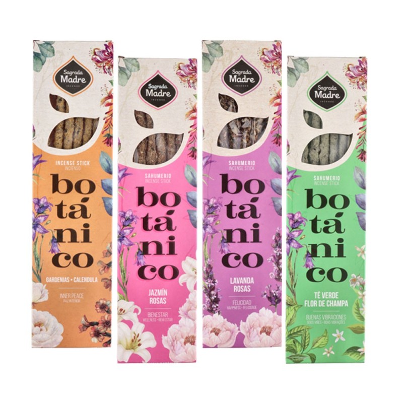 Incenso Botanico Gelsomino e Rose - Sacra Madre