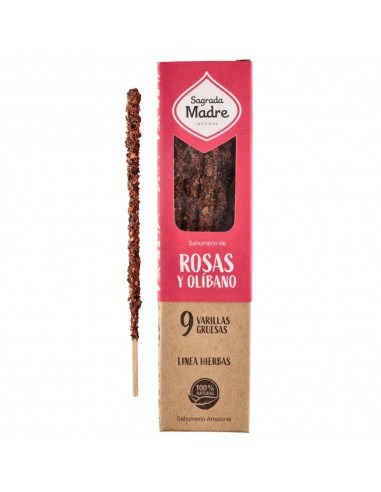 Sahumerio Rose e Olibano - Sagrada Madre