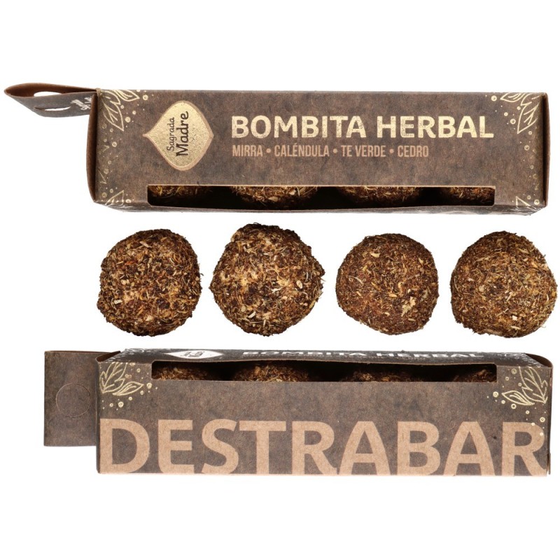 Bombita Herbal x4 Sbloccare - Sagrada Madre