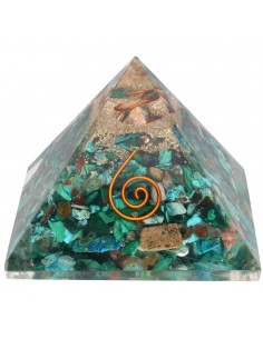 Pyramide de Chrysocolla et...
