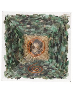 Resin Emerald Pyramid with... 2