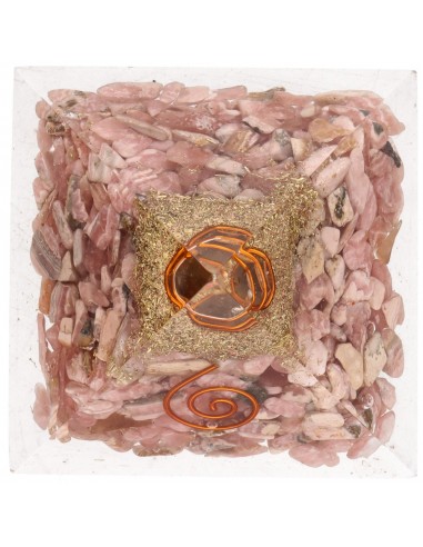 Piramide di Rodocrosite Orgonite in...