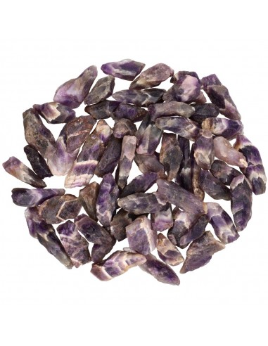 Punte di ametista africana grezza