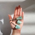 Portachiavi in Amazonite Grezza