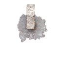 Pendente in Amatista in Argento Sterling 925 (46G)