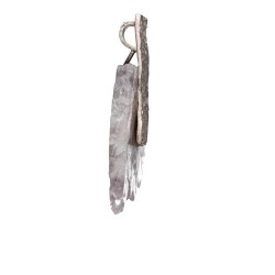 Pendente in Amatista in Argento Sterling 925 (46G)