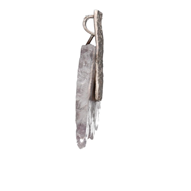 Pendente in Amatista in Argento Sterling 925 (46G)