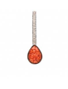 Coral Pendant in 925...