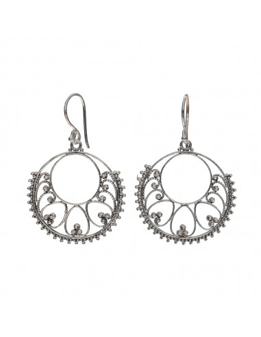 Orecchini a cerchio a forma di cuore...