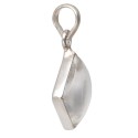 Large Cube White Quartz Pendant : Vives de la Cortada