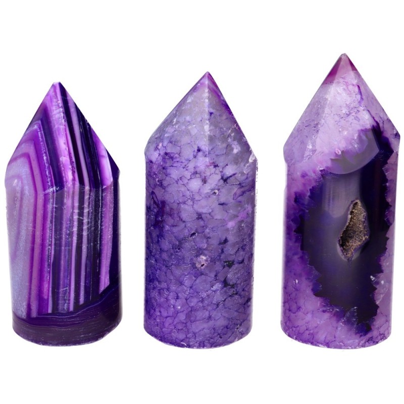 Cilindro Generatore di Agata Viola Tinta (Confezione 500gr)