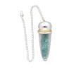 Apatite Drop Pendulum with Resin and Metal Core