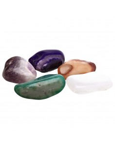 Mixed Minerals Rhodium 6x4cm 2