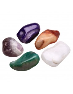 Mixed Minerals Rhodium 6x4cm