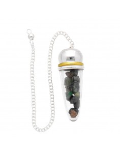 Emerald Drop Pendulum with...