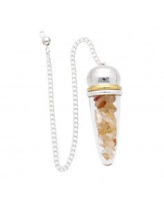 Citrine Drop Pendulum with...