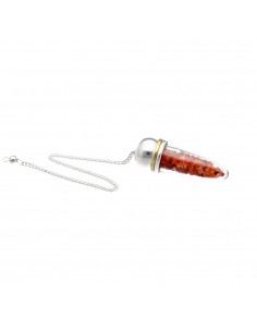 Carnelian Drop Pendulum... 2