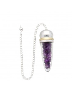 Amethyst Drop Pendulum with...