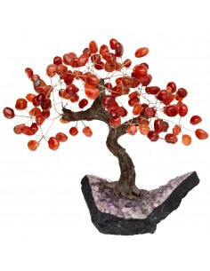 Arbre moyen en cornaline...