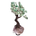 Medium Green Quartz Tree with Amethyst Druse Base : Vives de la Cortada