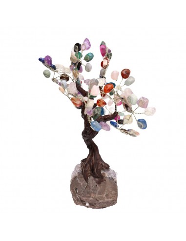 Medium Mineral Mix Tree with Amethyst...