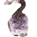 Medium Mineral Mix Tree with Amethyst Druse Base