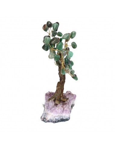 Albero di Quarzo Verde Piccolo con...